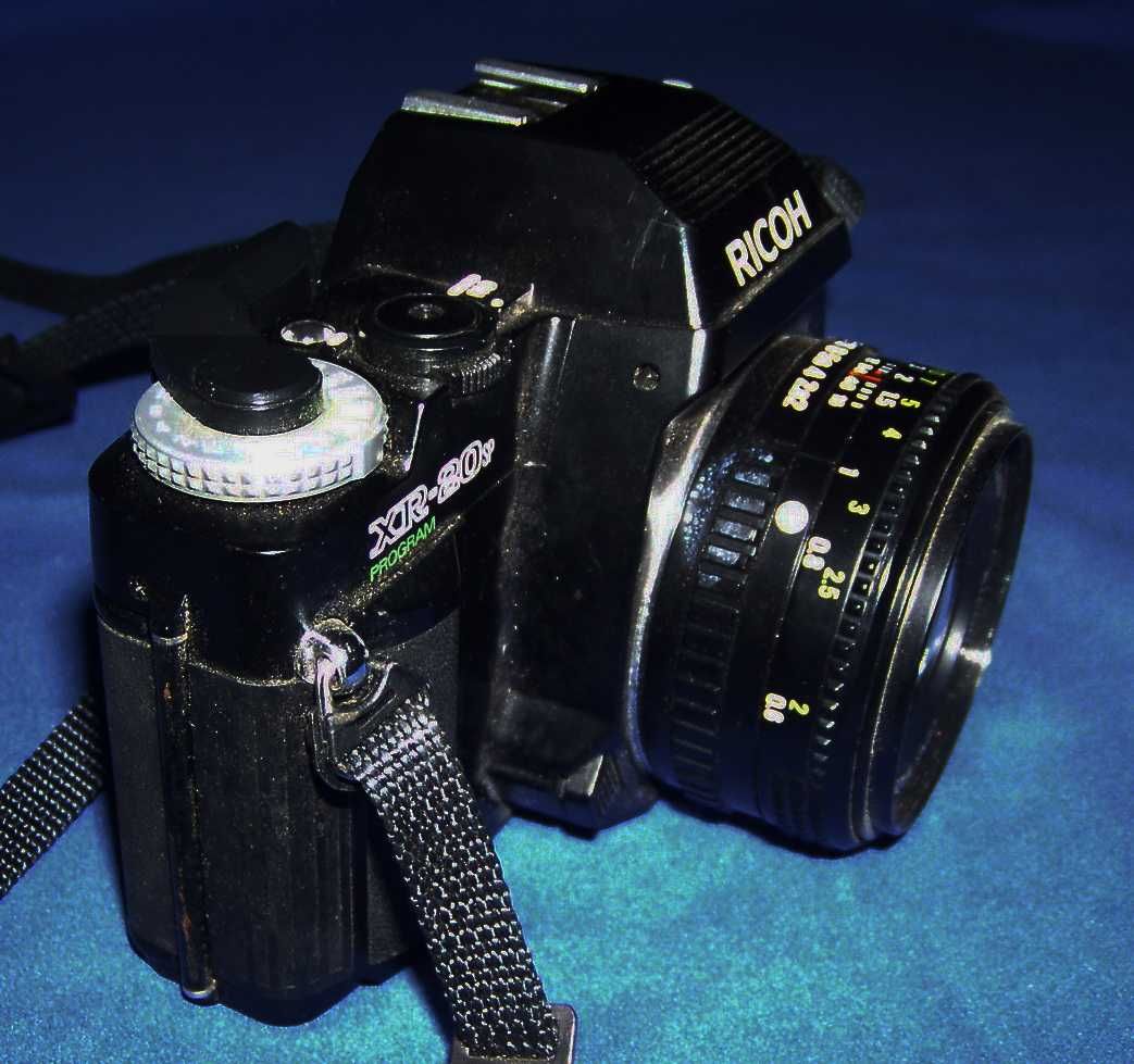 Aparat Ricoh XR-20 SP Program + Rikenon P 50 mm 1:2