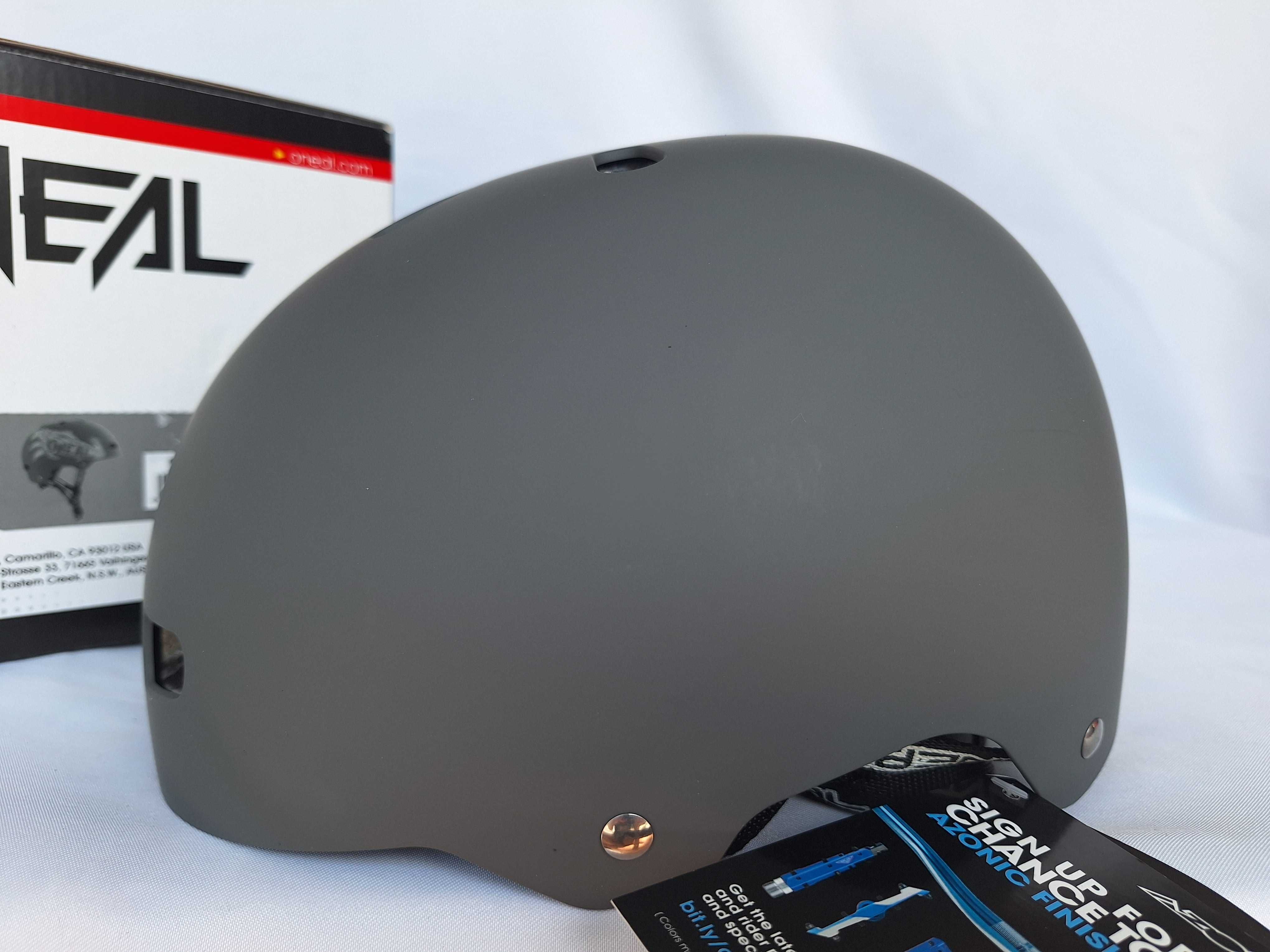 Kask rowerowy O'Neal Dirt Lid ZF Helmet Bones Gray M 55-59cm BMX