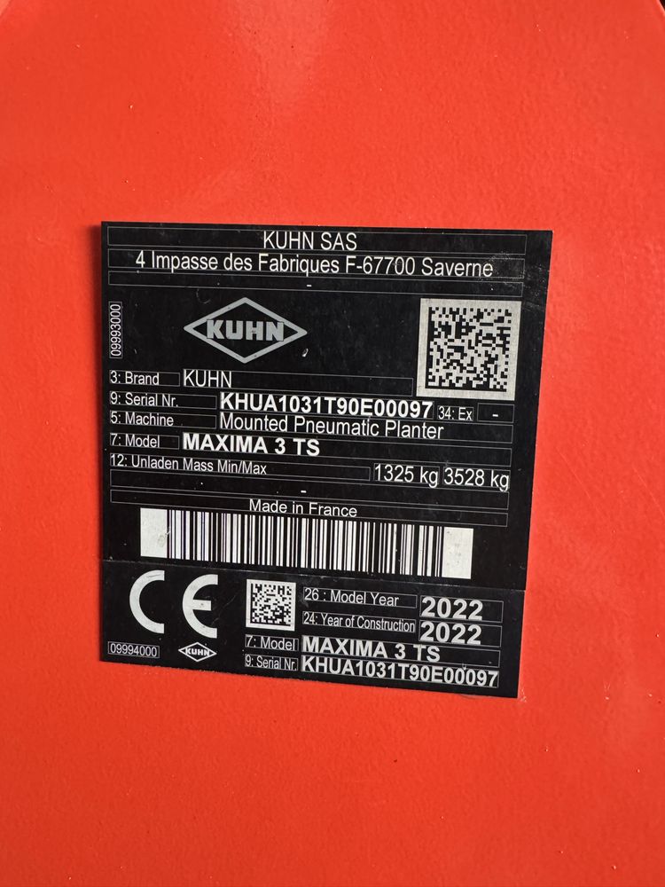 Kuhn Maxima 3 TS