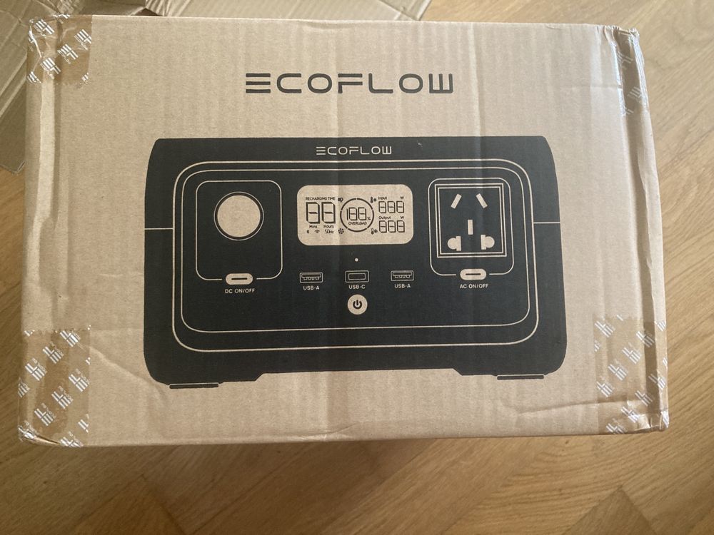 Ecoflow River 2 256вт зарядна станція cn розетка екофлов