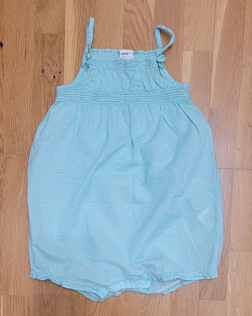Letnie przewiewne body H&M 92 stan bdb