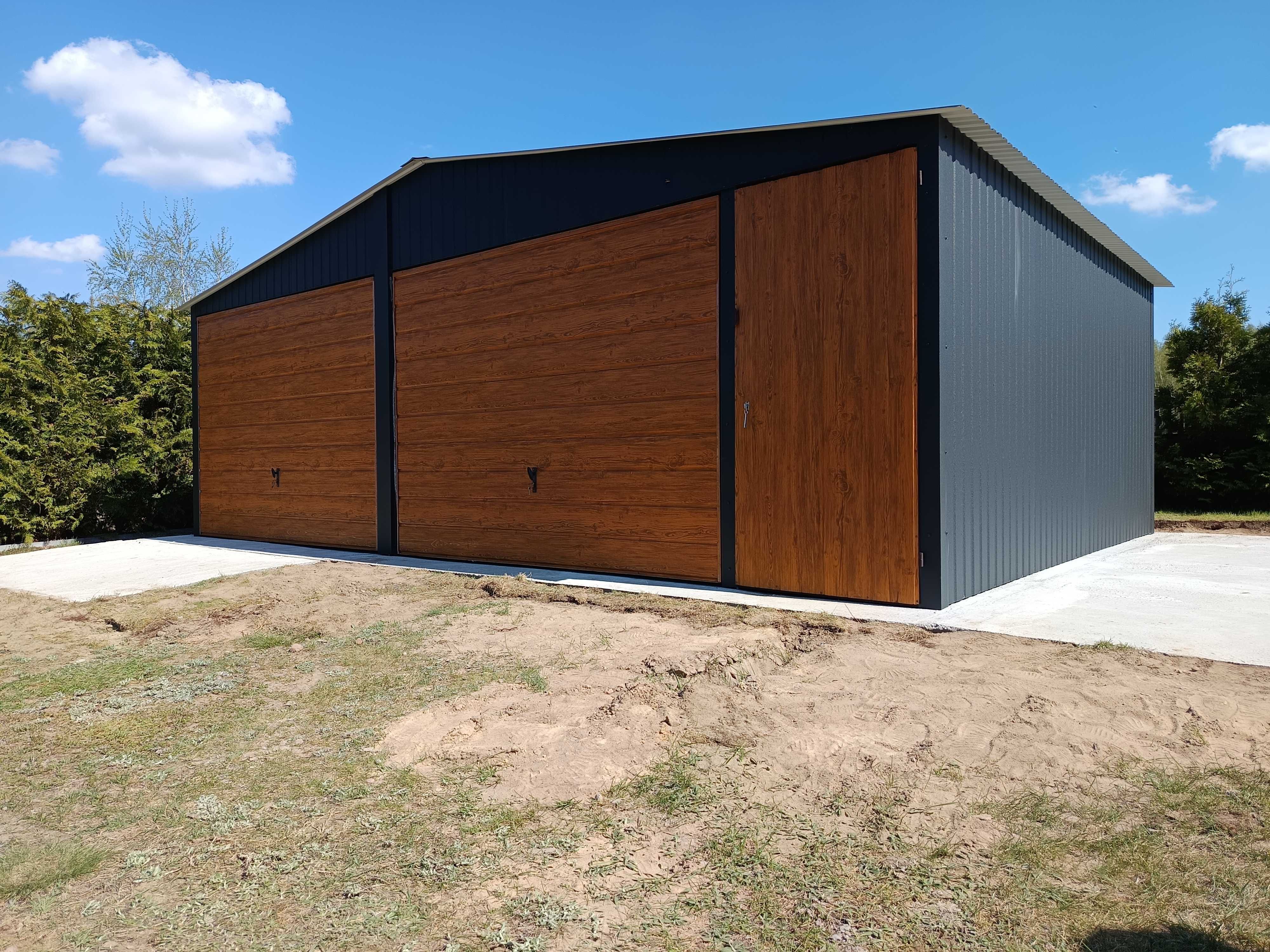 garaż blaszany garaż blaszak 8x6 6x6 7x5 6x5 profil 5x5