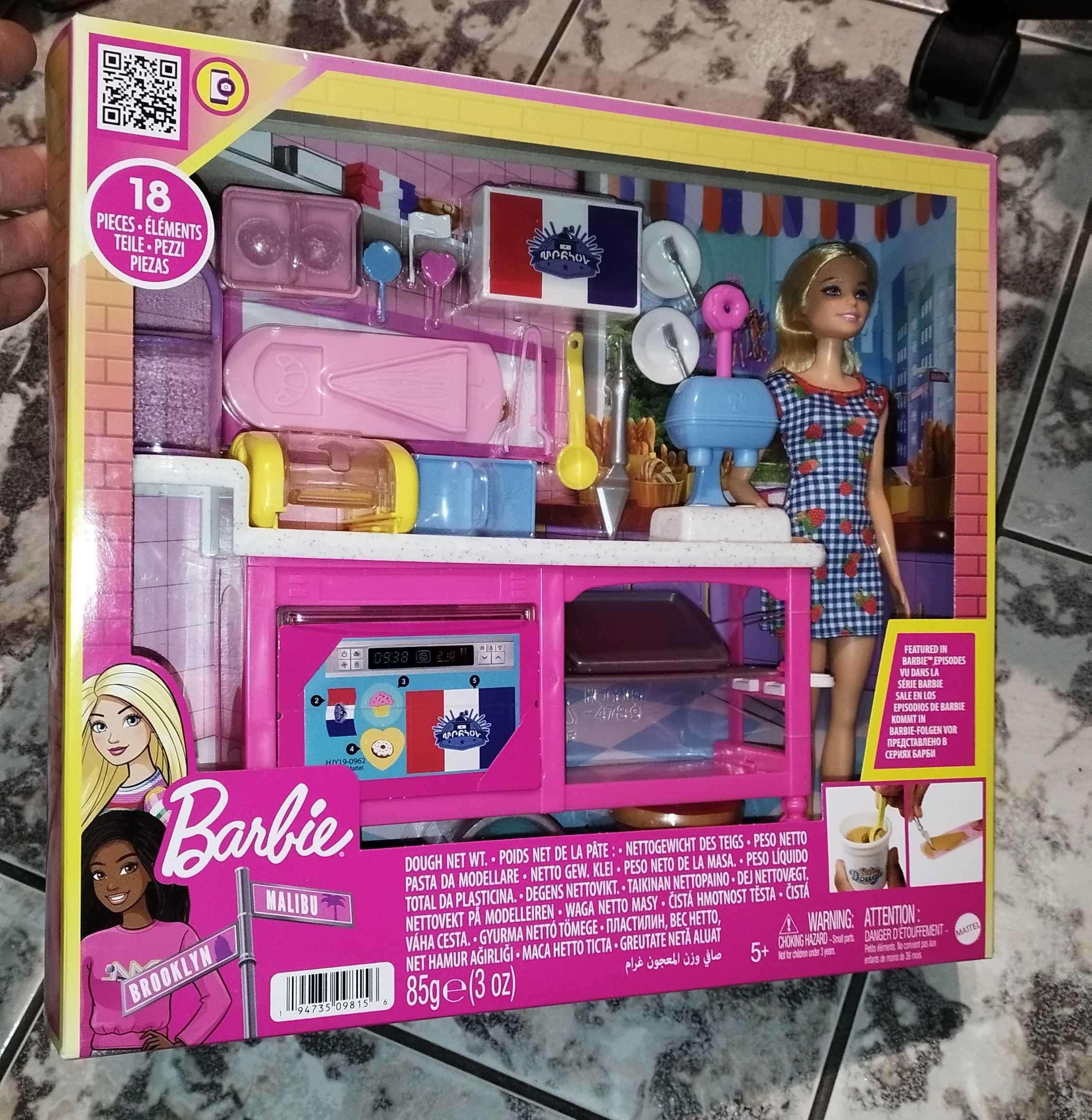 Zestaw Barbie Ciastkarnia Mattel nowy