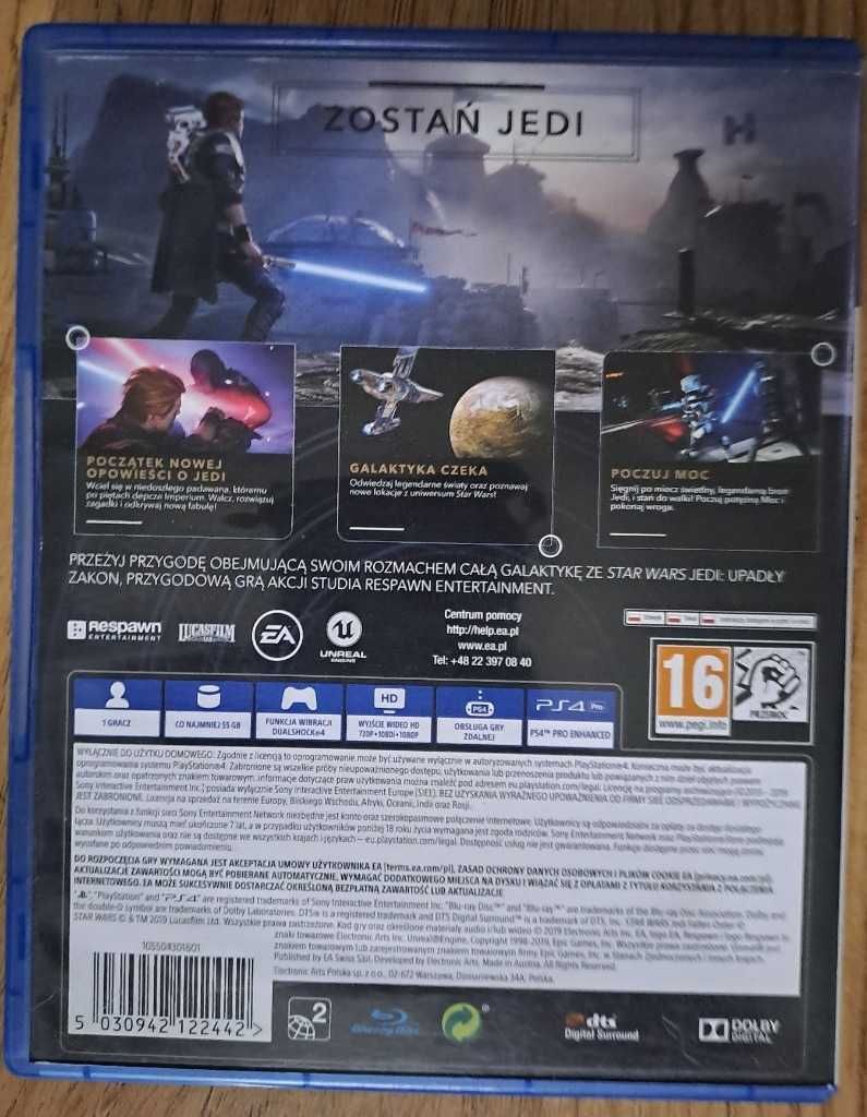 Gra Ps4 Star Wars Jedi: Upadły Zakon