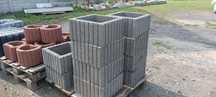 Gazony betonowe, donice betonowe 40×40×20
