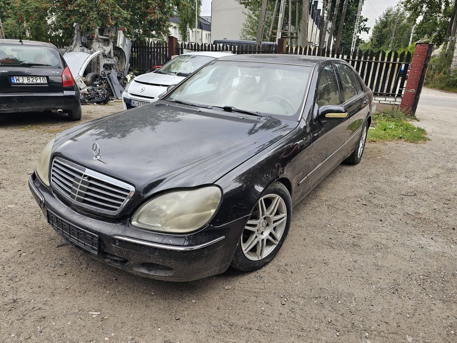 Mercedes s500 klasa 5.0 pojemność odpala