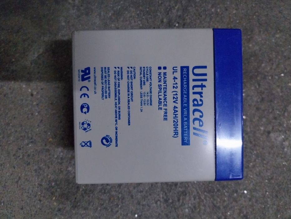 Baterias Recarregáveis Ultracell/MaxEnergy 6/12V