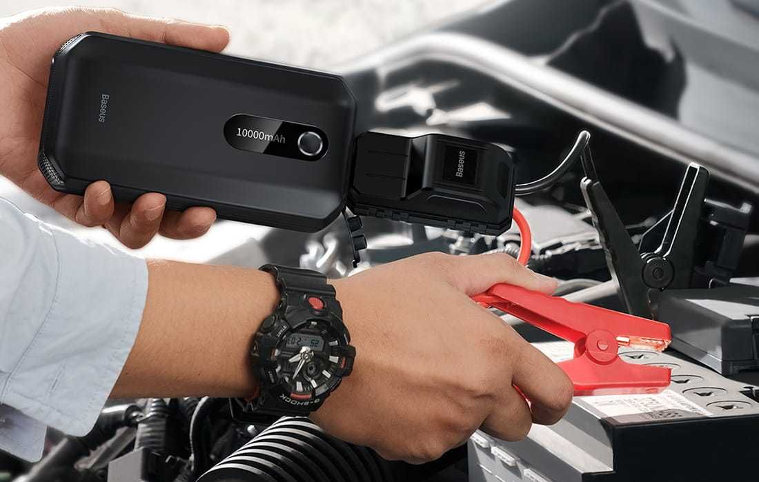 Baseus Energy Car Jump Starter Rozrusznik 1000A 10000mAh Sklep Wawa