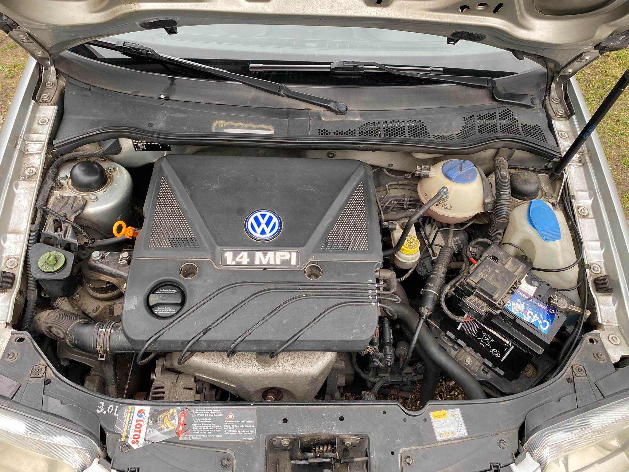 VW Polo 1,4 MPI Benzyna 2000 r. 5-drzwi