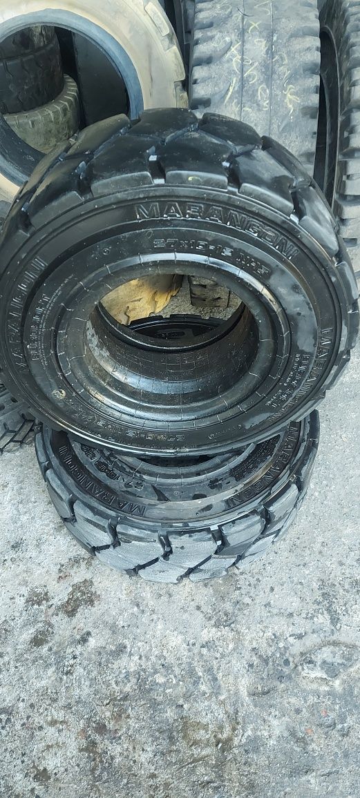 Opony 27x10x12 wózek widłowy