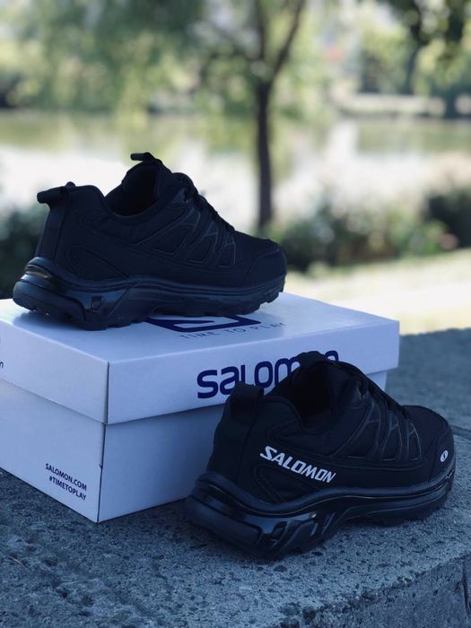 Кроссовки Salomon мужские черные новые! Кросовки Саломон, Соломон
