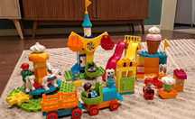 Lego duplo парк аттракционов