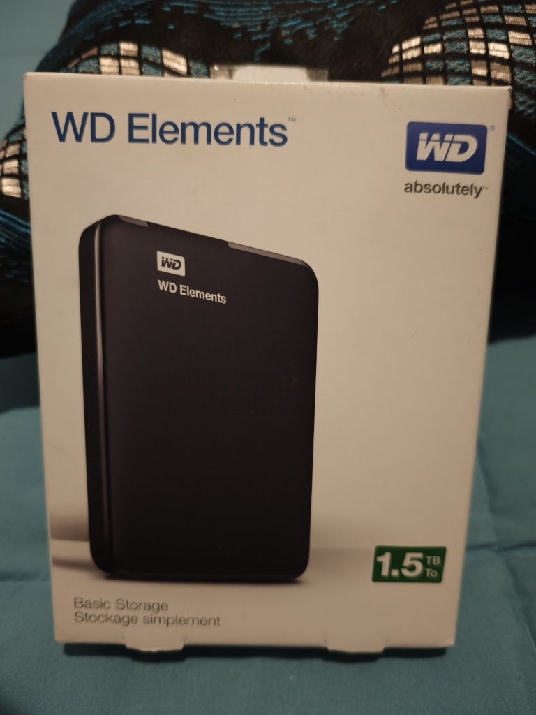 Diaco Externo WD Elements 1.5 TB