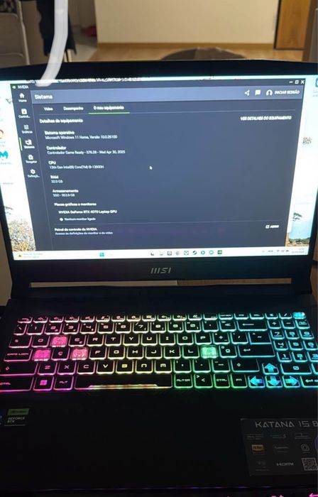 Computador Portátil Gaming MSI Katana 15 B13VGK-1649PT