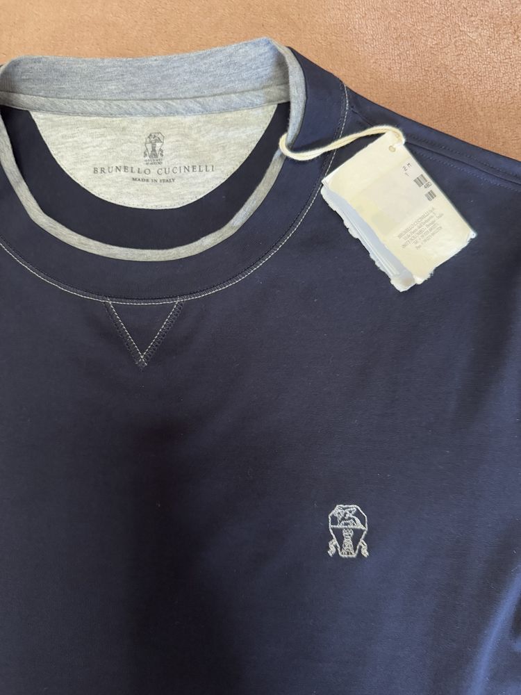 Футболка Brunello cucinelli оригінал чоловіча