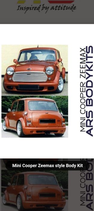 Kit usado ZeeMax em ABS para mini clássico em muito bom estado.