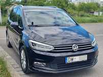 Volkswagen Touran VOLKSWAGEN TOURAN 1.6 TDI 2017r. bogate wyposażenie 7 os.
