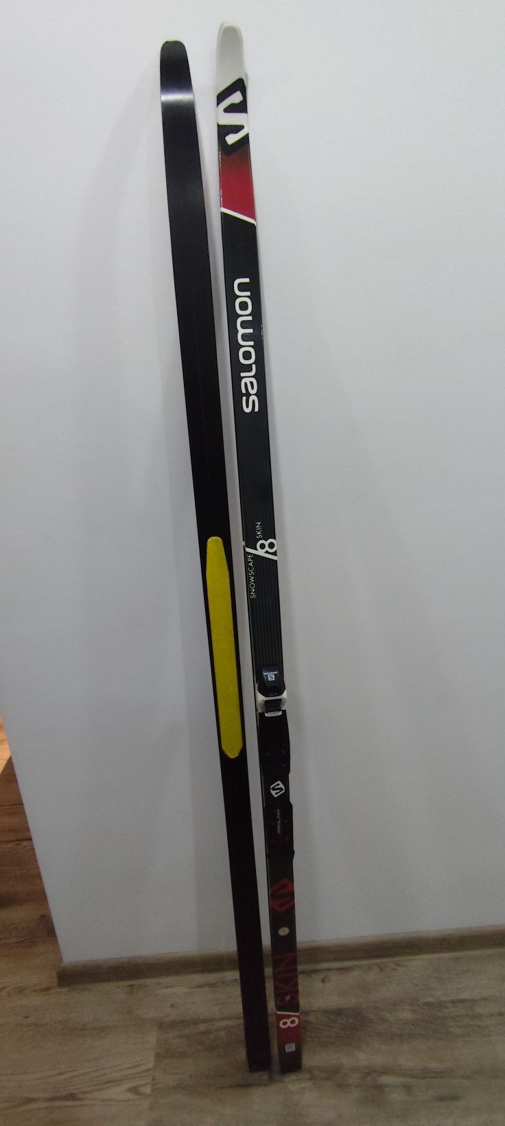 Narty biegowe Salomon snowscape 8 skin, z foką , prawie nowe raz użyte