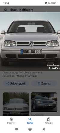 Lampy reflektory VW golf 4 komplet