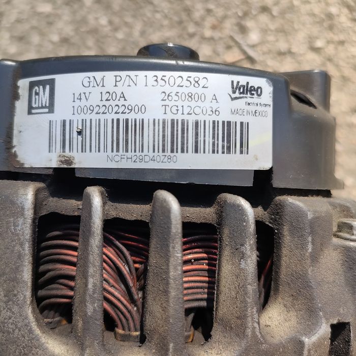 Alternator Opel Insignia 14v 120A Valeo