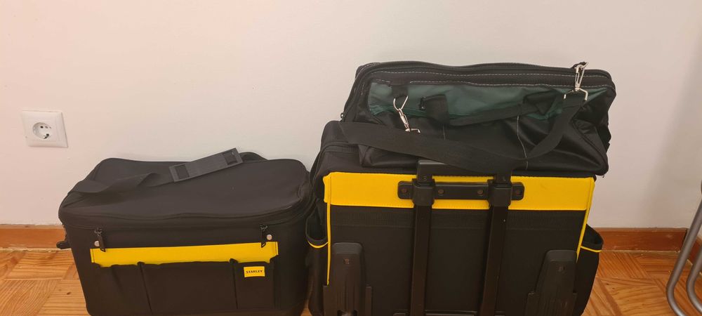 Kit Stanley – Trolley 33L + Bolsa 23L para Ferramentas + mala Parkside