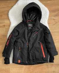 Reserved czarna narciarska z pasem kurtka nie przemakalna 110 r. 5
