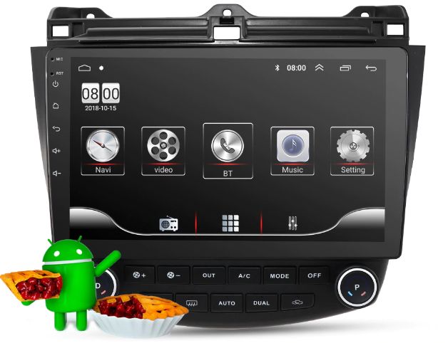 Radio nawigacja Honda Accord 7 2003=2008 Android 13 WiFI Bluetooth