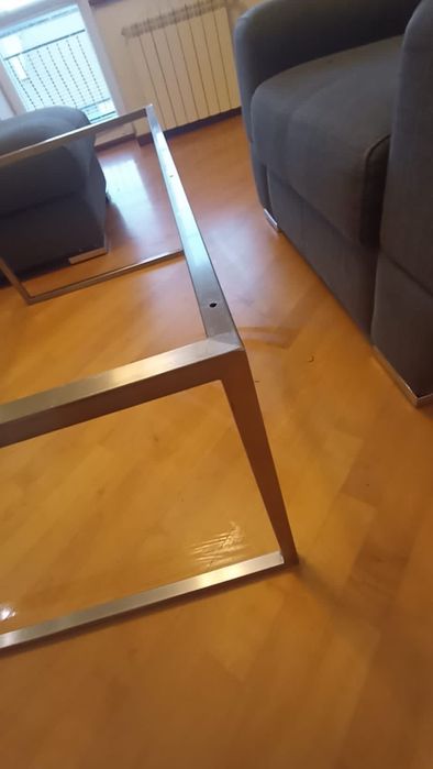 Konstrukcja stalowa nierdzewna podstawa stolik kawowy ława