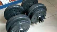 Hantle Ciężarki Everlast 2x10 kg 2xGryfy 20KG