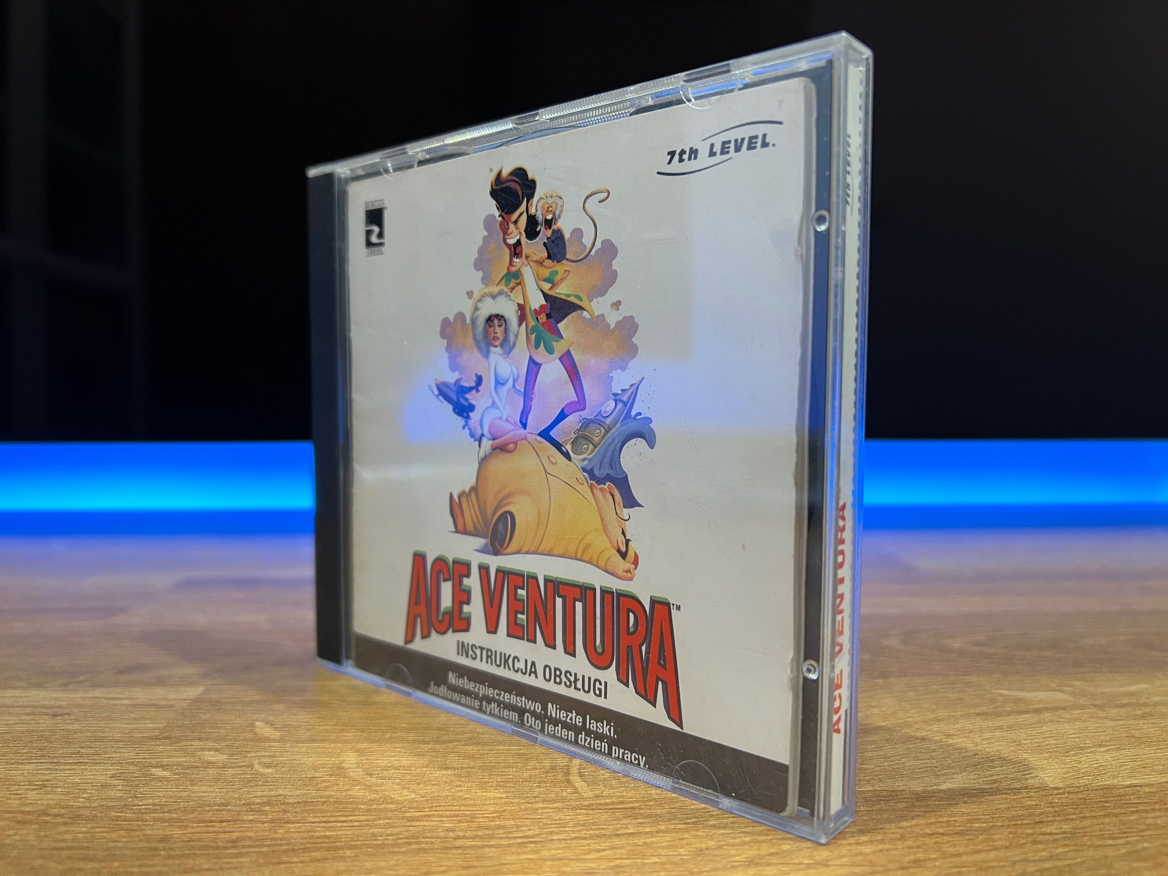 Ace Ventura (PC PL 1996) Jewel Case premierowe wydanie z instrukcją