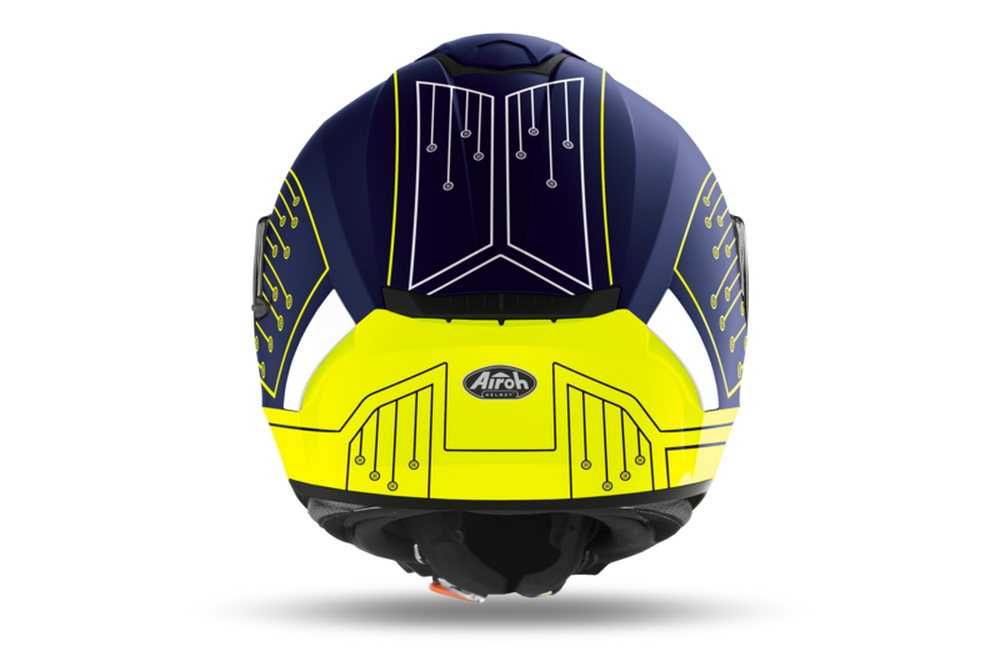 Kask Airoh spark cyrcuit blue M S rozm. M i S niebieski