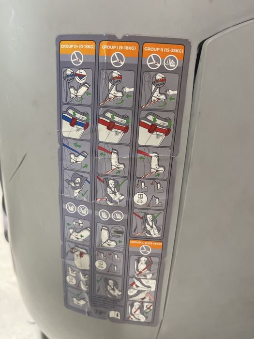 Cadeira Auto Apramo One 0-25kg c/ Isofix