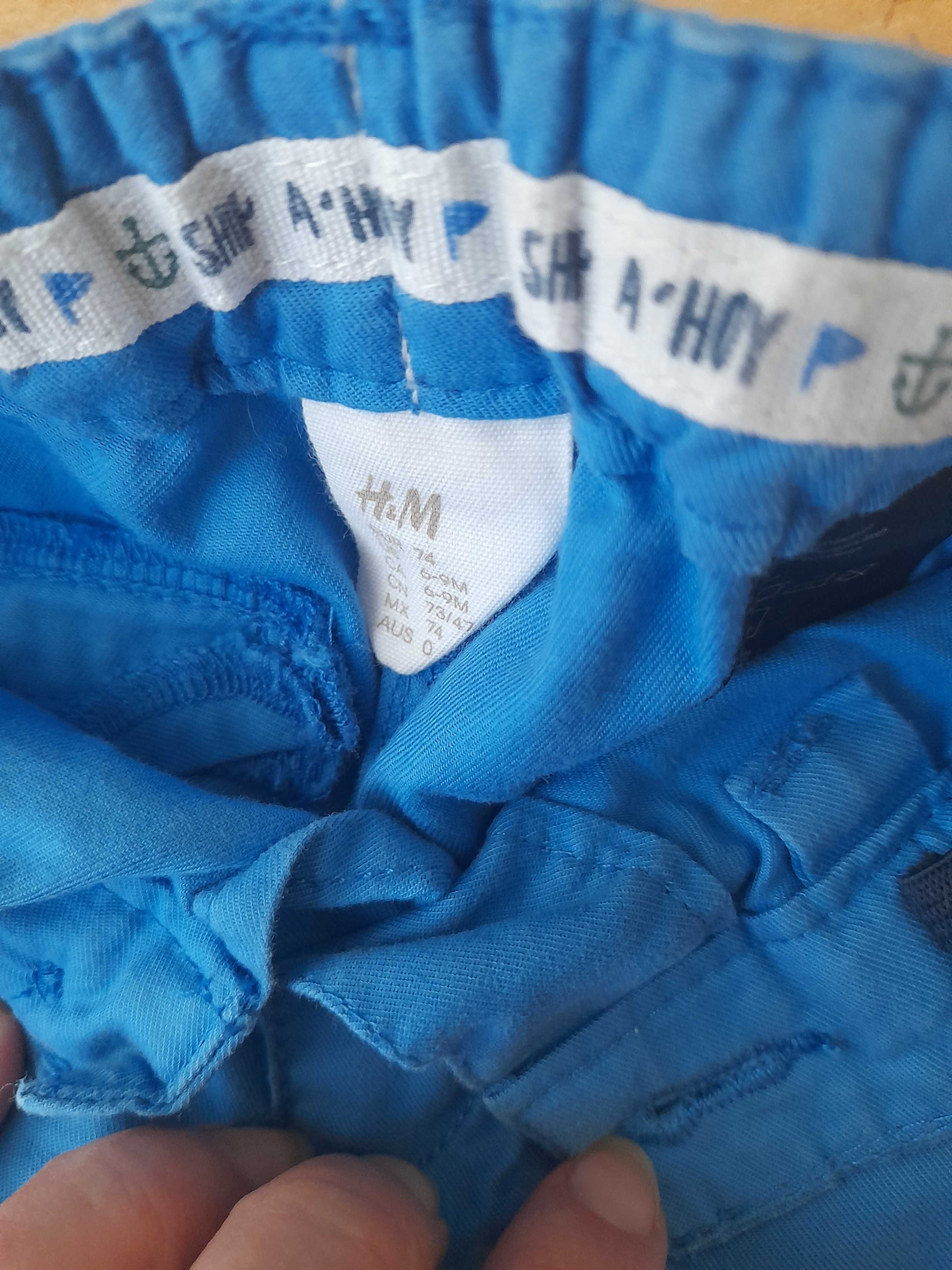 spodnie niemowlęce  H&M rozm.74