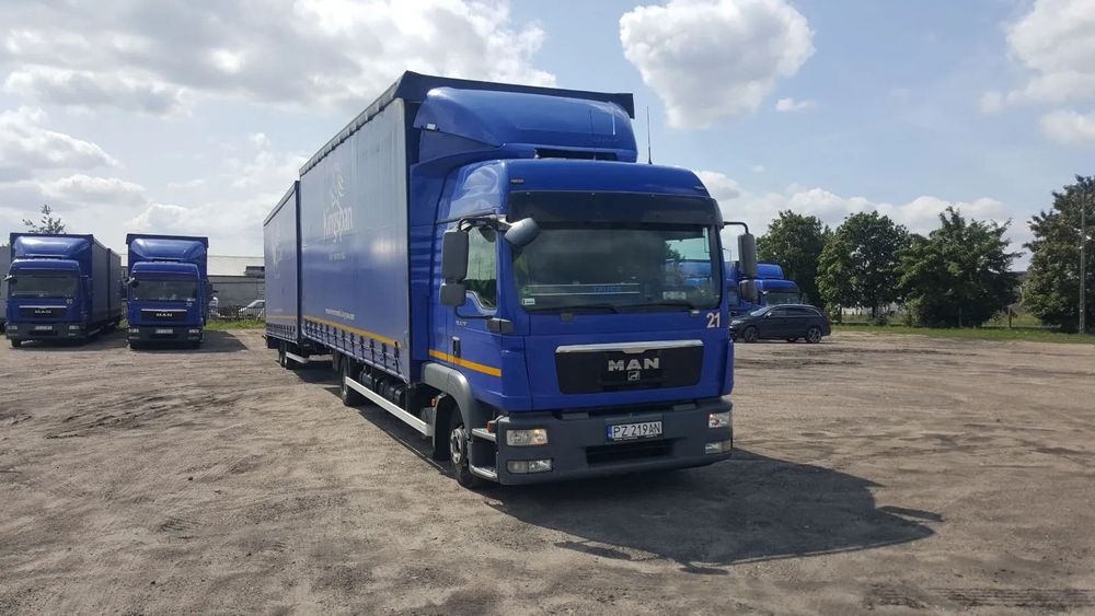 MAN TGL 8,250  MAN TGL 8.250 + Przyczepa KONAR JG2