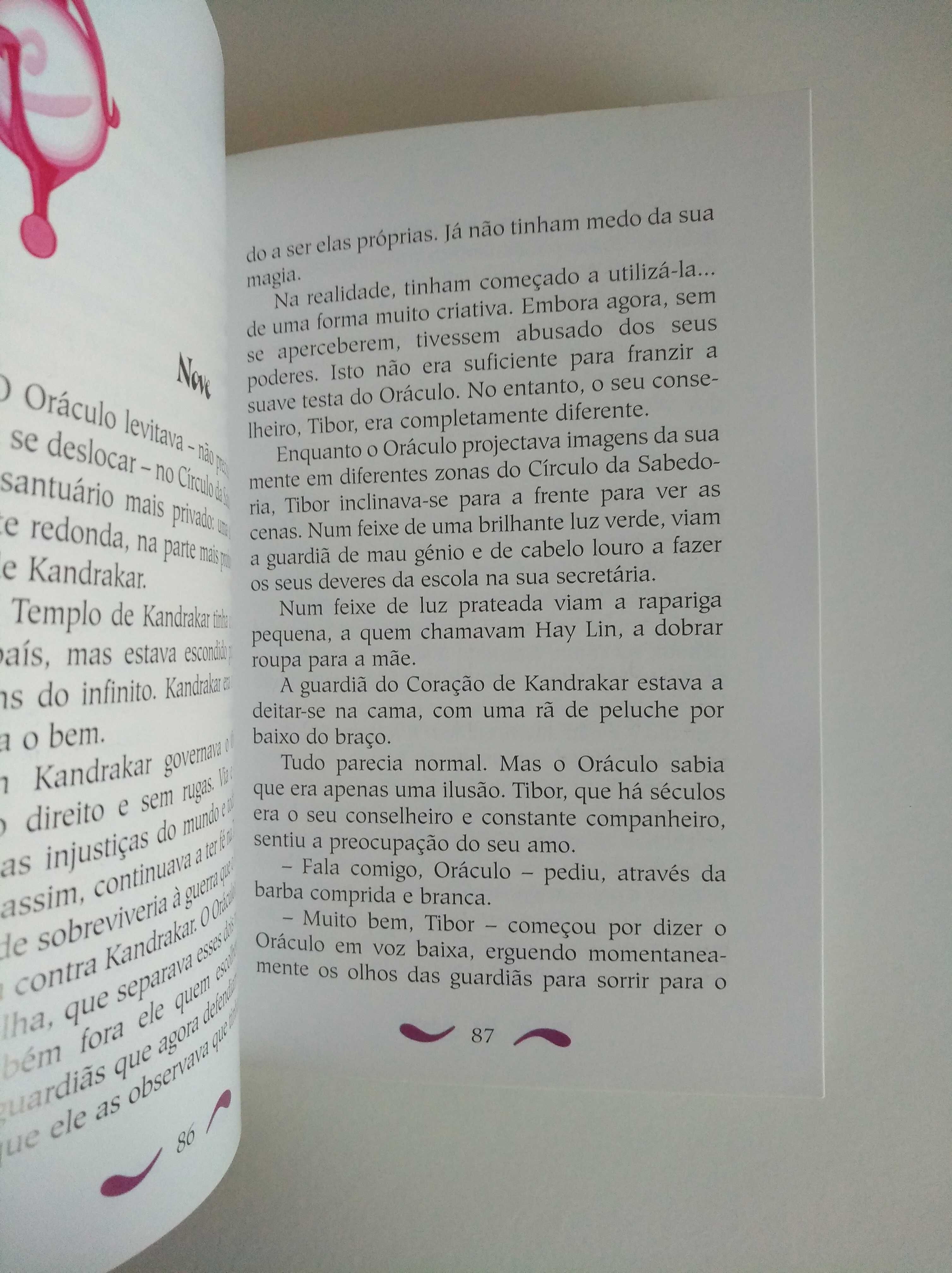 Livro W.I.T.C.H. "O fogo da amizade"