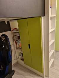 Łóżko piętrowe z biurkiem model SMASTAD IKEA