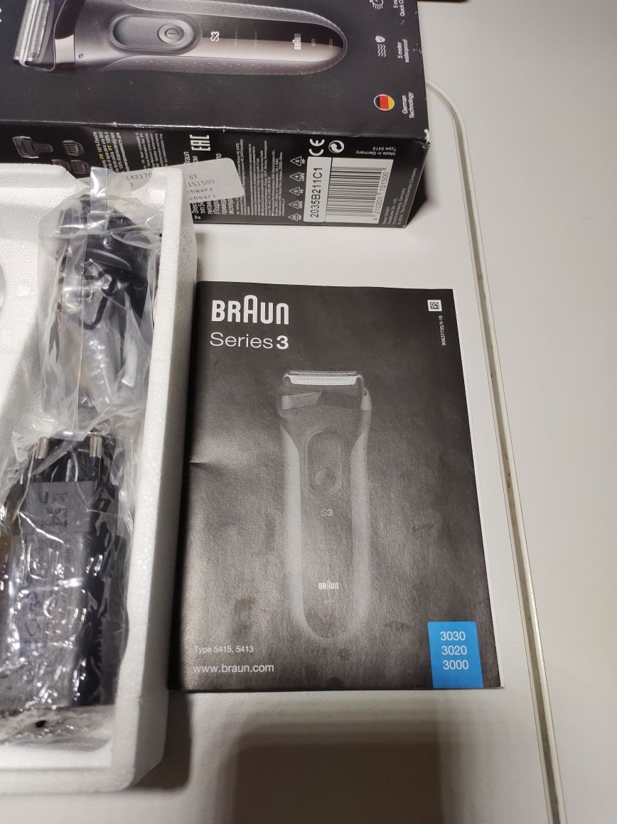 Maszynka do golenia Braun S3 Shave&Style 3000BT