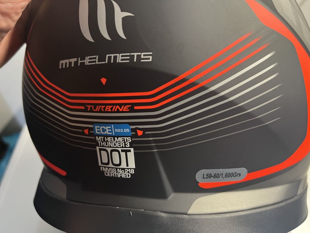 Mt helmets thunder 3