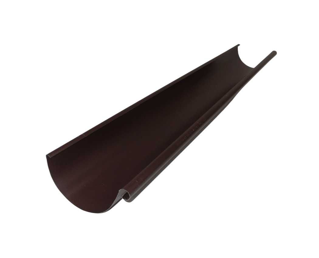 ZAMBELLI rynna dachowa stalowa BRĄZ 125mm  LIKWIDACJA MAGAZYNU!