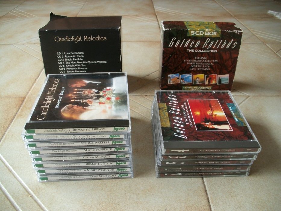 Golden Ballads em CD 13 cds estão novos