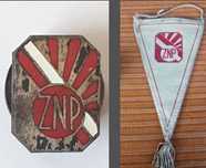 Proporczyk odznaka ZNP Związek Nauczycielstwa Polskiego 1932 Oryginał