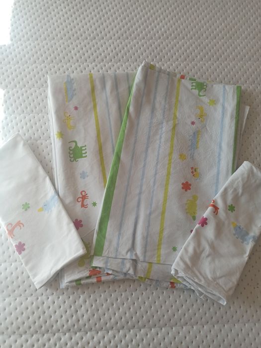 2 komplety poszew na kołdrę 110x120  i poduszki 35x55