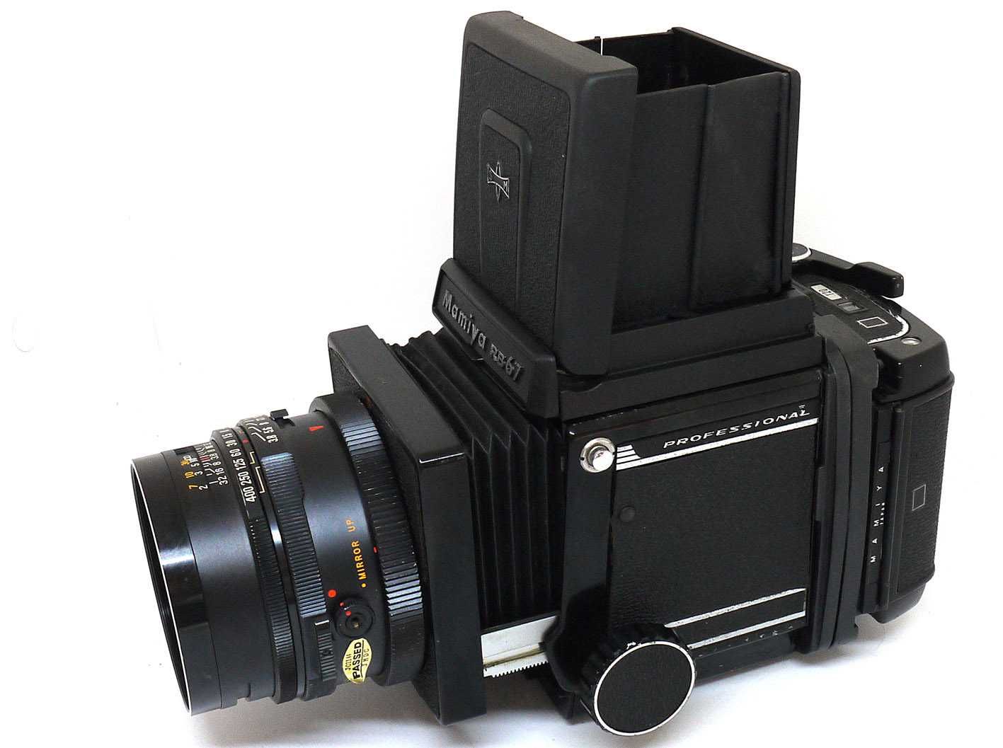 Mamiya RB 67 completa com objetiva 90mm