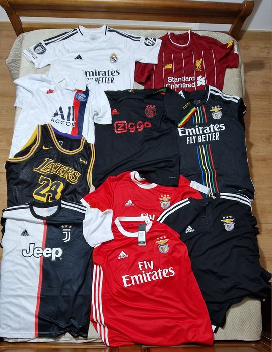 Vendo camisolas de clubes (algumas com etiqueta ainda)