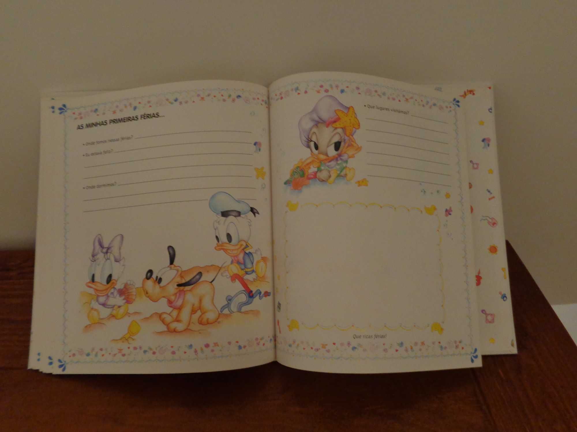 Album Disney, Mickey e Minnie, para guardar fotos de bébé,