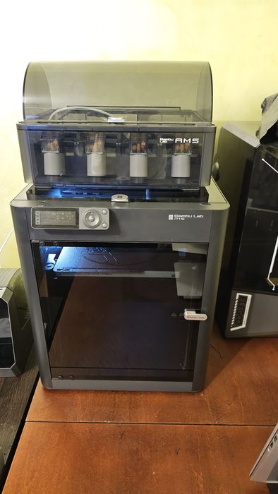 3D принтер Bambu Lab P1S + AMS + хотенди та калені сопла