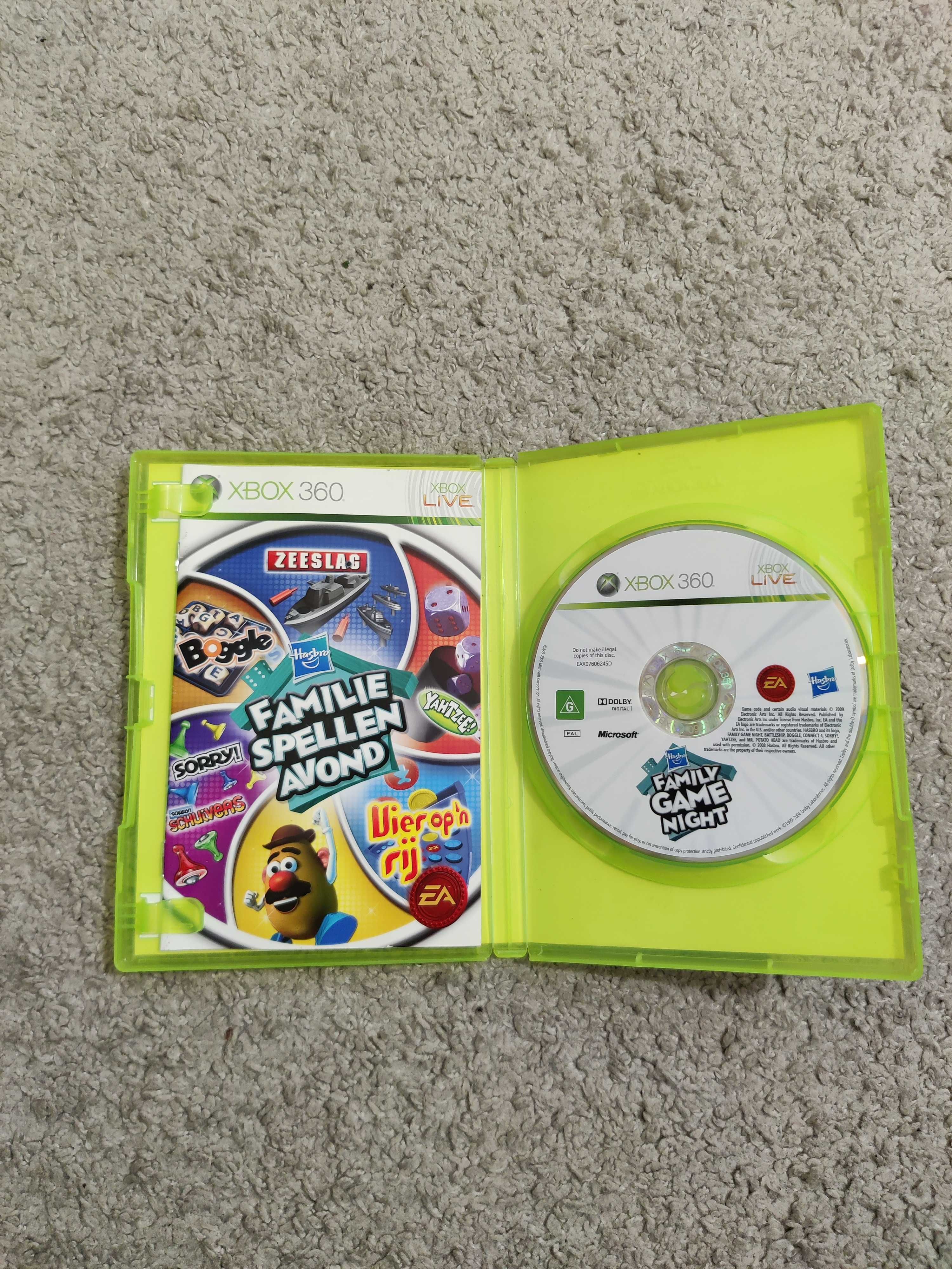 Gra Xbox 360 / Xbox360 - Hasbro Family Game Night gry dla dzieci (ANG)
