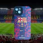 ETUI FC Barcelona na telefon IPhone 14 + GRATIS