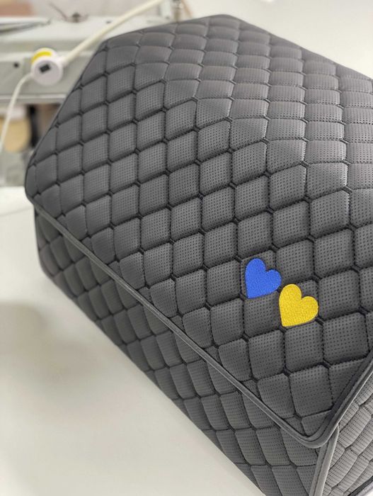 Органайзер у багажник автомобіля складна сумка для машини 35х30х30 см