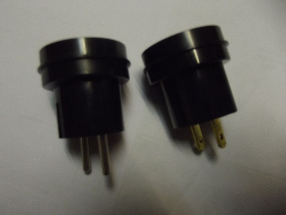 Adaptadores corrente elétrica 220 volts e 125 volts